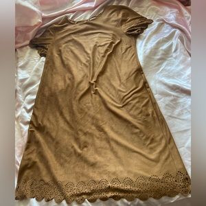 COMO VINTAGE SUEDE DRESS